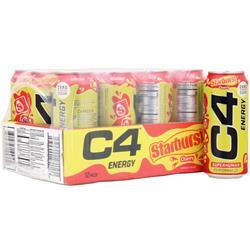 Cellucor C4 Energy RTD Starburst Cherry - Carbonated 12 cans