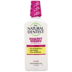 The Natural Dentist Healthy Breath Antiseptic Rinse Cool Mint 16.9 fl.oz