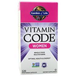 Garden Of Life Vitamin Code Women 120 vcaps