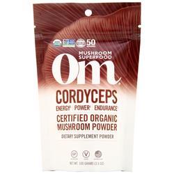 OM Mushroom Superfood Cordyceps Mushroom Powder - Certified Organic 100 grams