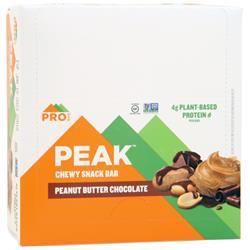 Probar Peak - Chewy Snack Bar Peanut Butter Chocolate 12 bars