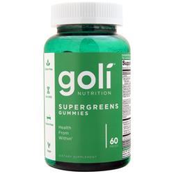 Goli Nutrition Supergreens Gummies on sale at AllStarHealth.com