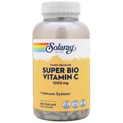 Solaray Time Released Super Bio Vitamin C (1000mg) 250 vcaps