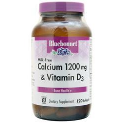 Bluebonnet Calcium & Vitamin D3 120 sgels