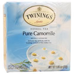 Twinings of London Herbal Tea Pure Chamomile Original 50 pckts