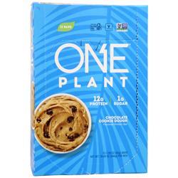 ONE Brands One Plant Bar Chocolate Cookie Dough 12 bars