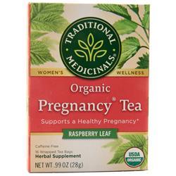 Traditional Medicinals Organic Womens Wellness Tea Pregnancy Tea 16 pckts