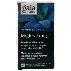 Gaia Herbs Mighty Lungs 60 lcaps