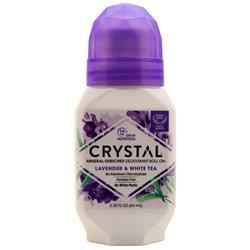 Crystal Mineral-Enriched Deodorant Roll-On Lavender & White Tea 2.25 fl.oz
