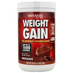 Naturade Weight Gain - The Naturally Flavored Gainer Chocolate 20.3 oz