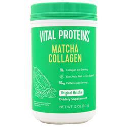 Vital Proteins Matcha Collagen Original Matcha BEST BY 6/4/23 12 oz
