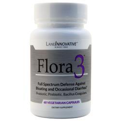 Lane Innovative Flora3 60 vcaps