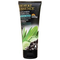 Desert Essence Facial Mask Cucumber Charcoal 3.4 fl.oz