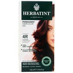 Herbatint Permanent Haircolor Gel Copper Chestnut - 4R 135 mL