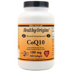 Healthy Origins Natural CoQ10 (100mg) 300 sgels