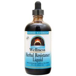 Source Naturals Wellness Herbal Resistance Liquid Alcohol Free Formula 8 fl.oz