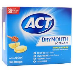 ACT Dry Mouth Lozenges Honey-Lemon 36 lzngs
