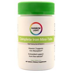 Rainbow Light Complete Iron Mini-Tabs 60 tabs