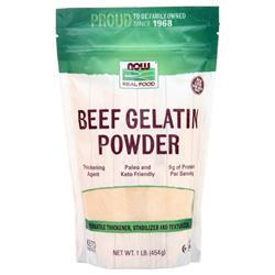 Now Beef Gelatin Powder 1 lbs