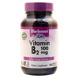Bluebonnet Vitamin B2 (100mg) 100 vcaps