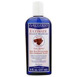 Ecodent Ultimate Essential Mouthcare - Daily Rinse & Oral Wound Cleanser Spicy-Cool Cinnamon 8 fl.oz