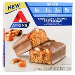 Atkins Snack Bar Chocolate Caramel Pretzel 5 bars