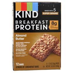 Kind Breakfast Protein Bar Almond Butter 6 pack