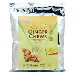 Prince of Peace Ginger Chews - 100% Natural Lemon 113 chews