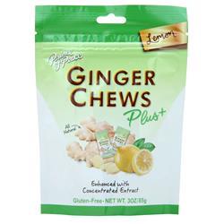 Prince of Peace Ginger Chews Plus+ Lemon 21 chews