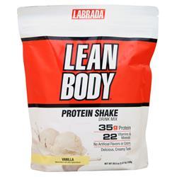 Labrada Lean Body Protein Shake Drink Mix Vanilla 2.47 lbs