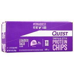 Quest Nutrition Quest Chips Loaded Taco Tortilla Style 8 pckts