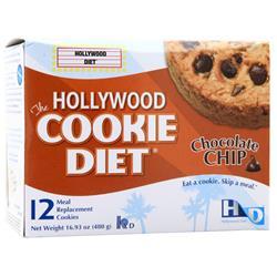 Hollywood Diet Hollywood Cookie Diet Chocolate Chip 12 count