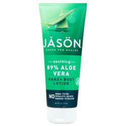 Jason Hand & Body Lotion Soothing 89% Aloe Vera 8 fl.oz