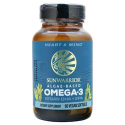 SunWarrior Algae-Based Omega-3 Vegan DHA + EPA 60 sgels