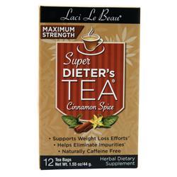 Laci Le Beau Super Dieters Tea - Maximum Strength Cinnamon Spice 12 pckts