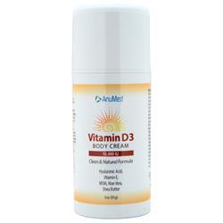 AnuMed Vitamin D3 Body Cream (10,000IU) 3 oz