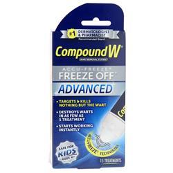 Compound W Freeze Off Advanced 15 count