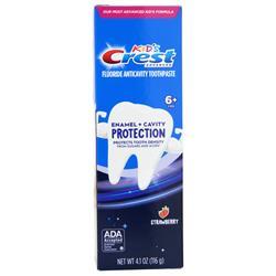 Crest Kids Advanced Enamel + Cavity Protection Fluoride Anticavity Toothpaste Strawberry 4.1 oz