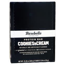 Barebells Protein Bar Cookies & Cream 12 bars