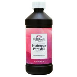 Heritage Store Hydrogen Peroxide Mouthwash Refreshing Wintermint 16 fl.oz