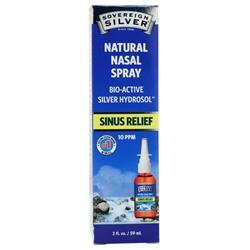 Sovereign Silver Bio-Active Silver Hydrosol - Natural Nasal Spray 2 fl.oz