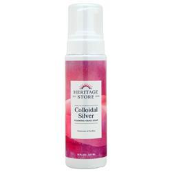 Heritage Store Colloidal Silver Foaming Soap 8 fl.oz