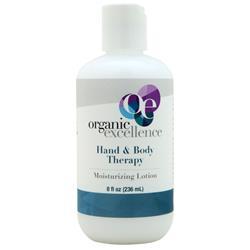 Organic Excellence Hand & Body Therapy - Moisturizing Lotion 8 fl.oz