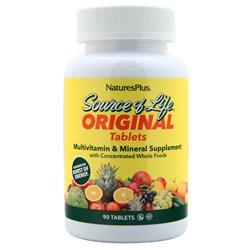 Natures Plus Source of Life Multi-Vitamin & Mineral Supplement 90 tabs