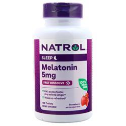 Natrol Melatonin Fast Dissolve (5mg) Strawberry 150 tabs