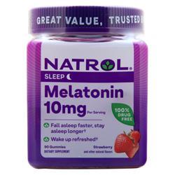 Natrol Melatonin Gummies (10mg) Strawberry 90 gummy