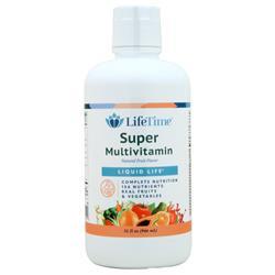 Lifetime Liquid Life Super Multivitamin Natural Fruit 32 fl.oz