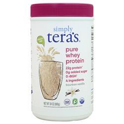 Teras Whey Simply Teras Pure Whey Protein Bourbon Vanilla 24 oz
