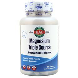 KAL Magnesium Triple Source - Sustained Release 100 tabs