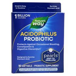 Natures Way Probiotic Pearls - Acidophilus (Digestive Health) 90 sgels